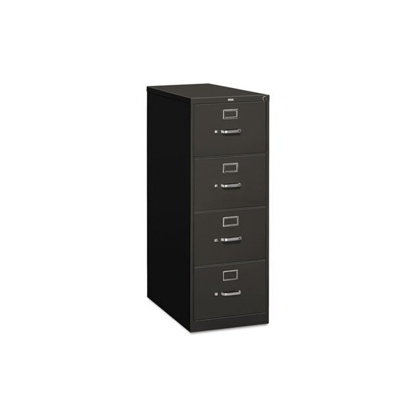 HON, 310 SERIES FOUR-DRAWER FULL-SUSPENSION FILE, LEGAL, 18.25W X 26.5D X 52H, CHARCOAL